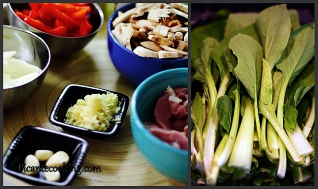 Cielęcina z warzywami w stylu chińskim  - 1