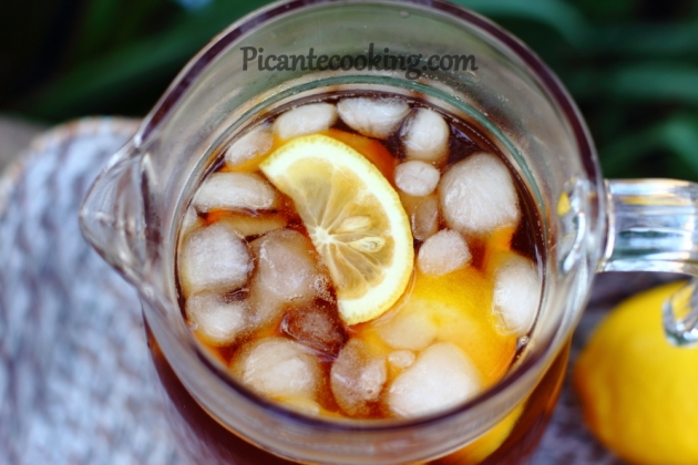 Холодний чай з лимоном - 4