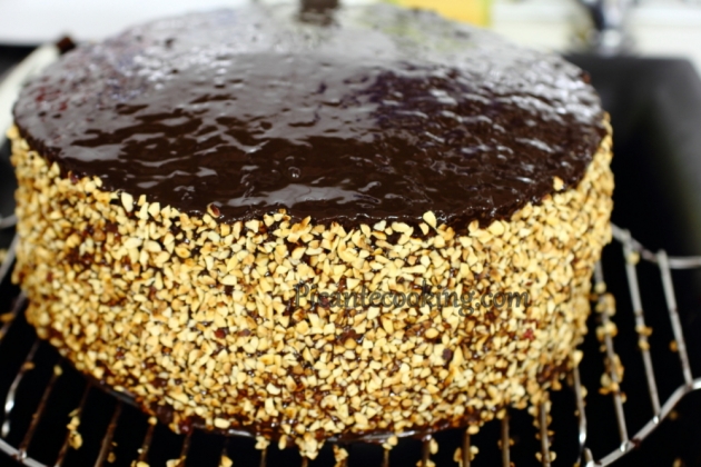 Tort czekoladowo – malinowy - 21