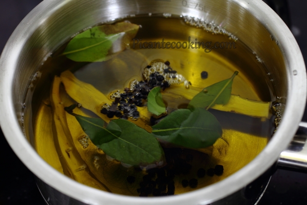 Olej słonecznikowy z chrzanem i liściem laurowym - 2