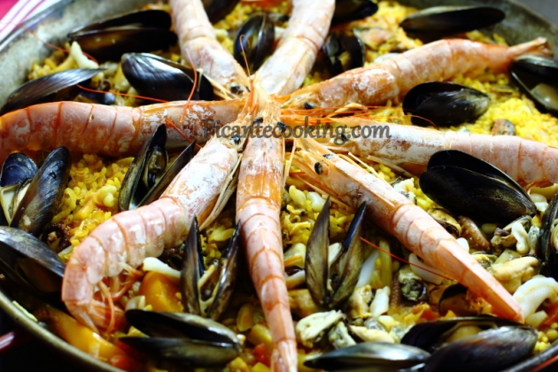 Паелья з морепродуктів (Paella de mariscos) - 12