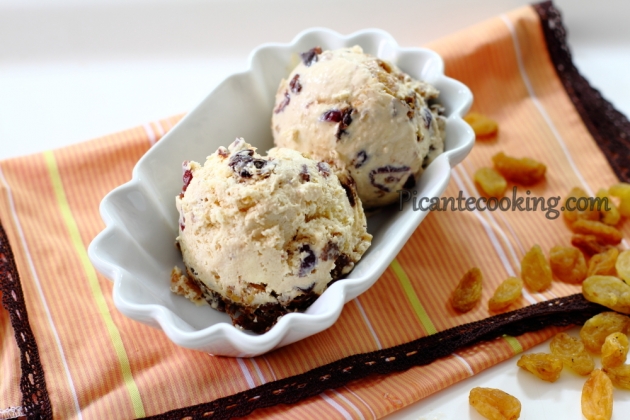 Морозиво з ромом і сухофруктами - 6