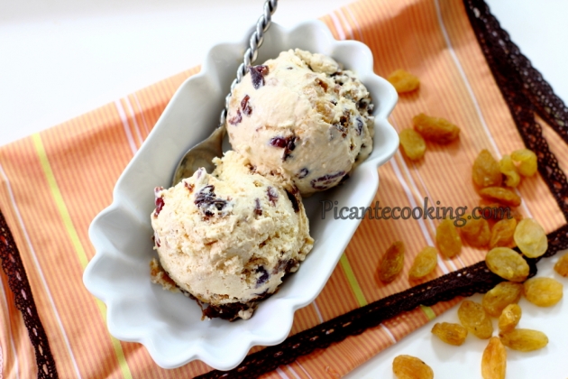 Морозиво з ромом і сухофруктами - 7