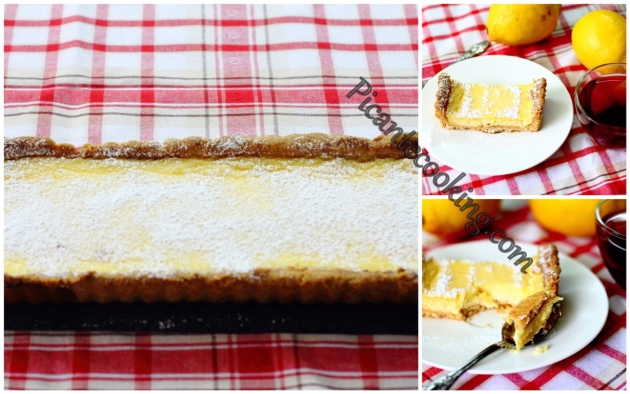Лимонний тарт в ванільно-мигдальній оболонці - 1