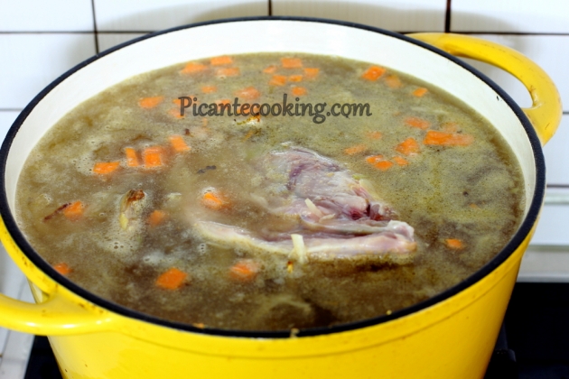 Rozgrzewająca zupa z kurczaka z makaronem - 6
