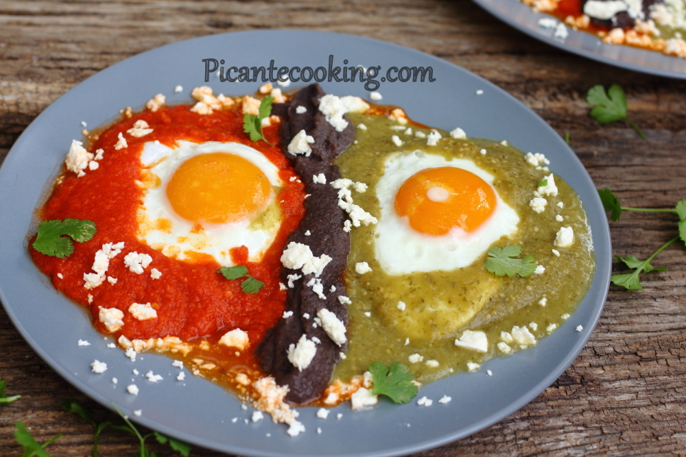 Мексиканські розлучені яйця (Huevos divorciados) - 5