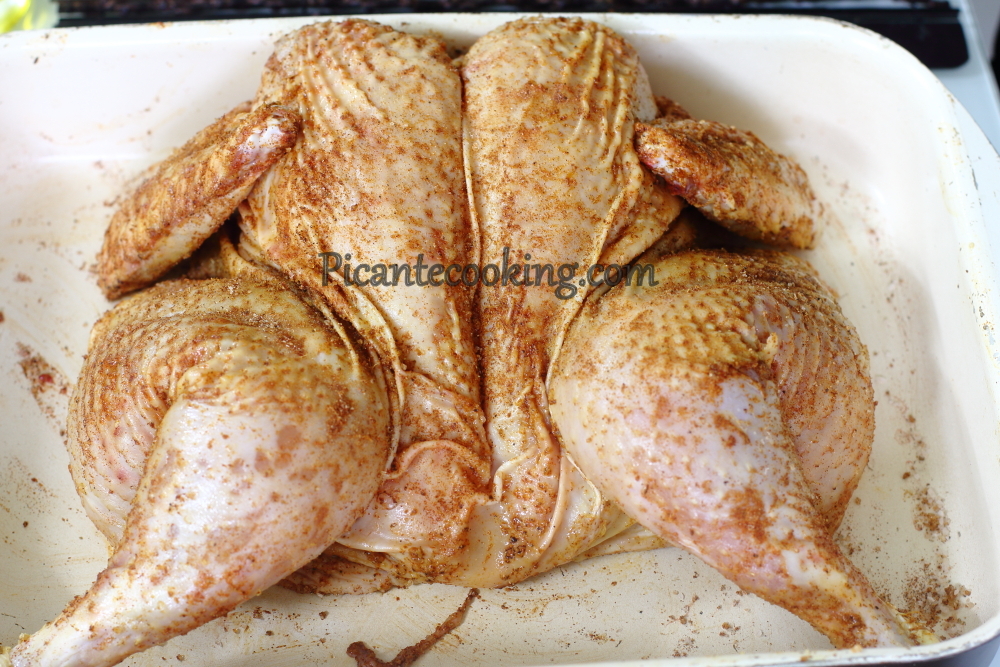 Pieczony kurczak w przyprawach - 4