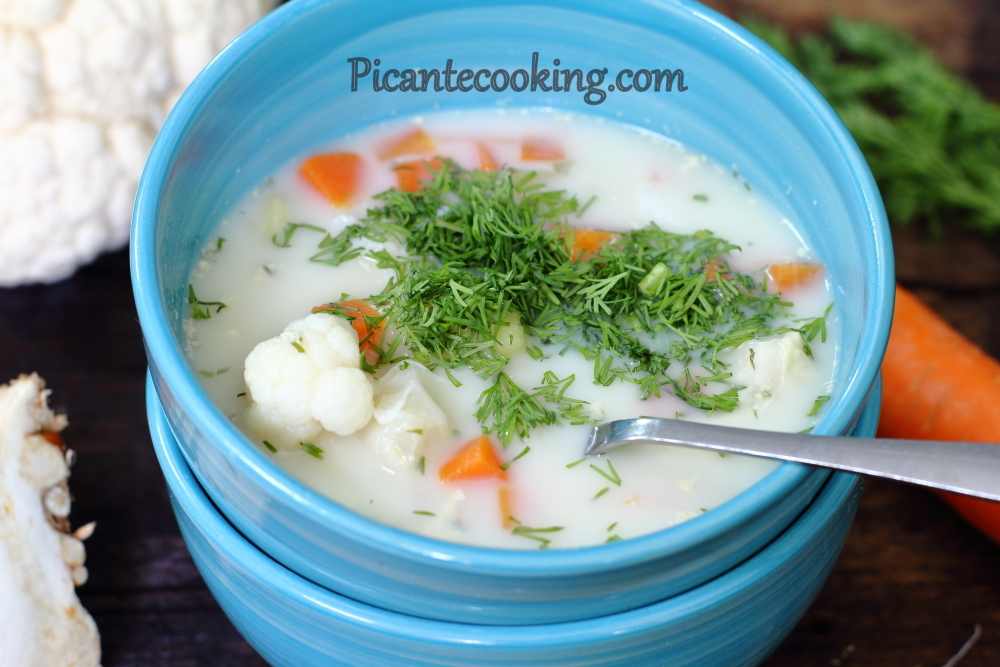 Дієтичний овочевий суп з кропом - 6