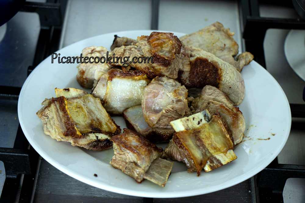 Корейські тушковані яловичі ребра (Galbi jjim) - 2