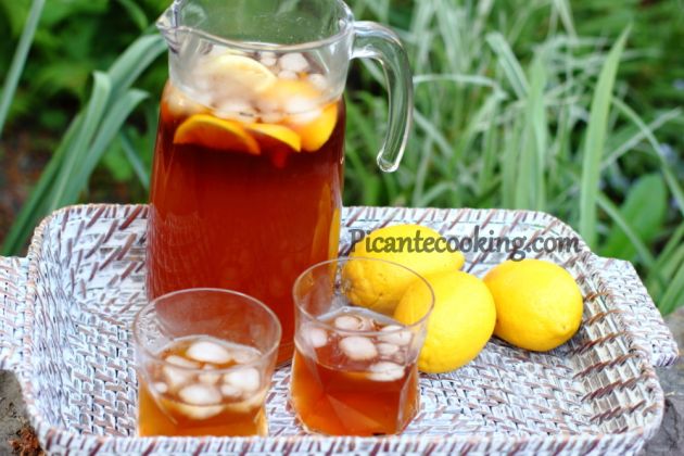Ice tea z cytryną