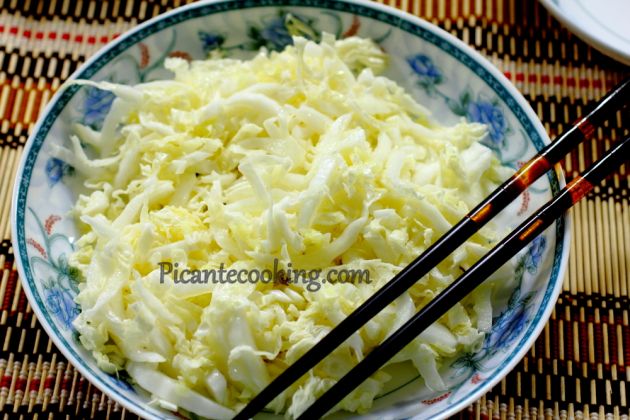 Салат з пекінської капусти в китайському стилі