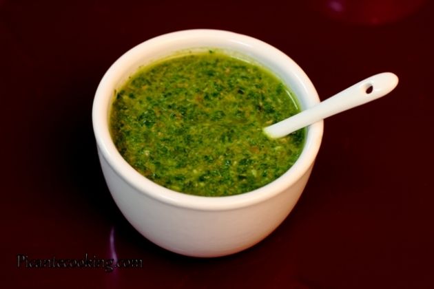 Włoski zielony sos (salsa verde)