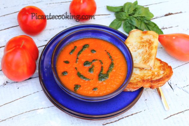 Amerykańska zupa pomidorowa