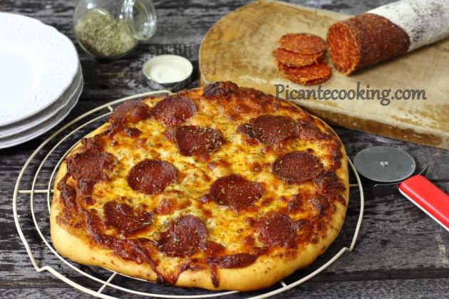 Піца пеппероні (Pizza pepperonі)