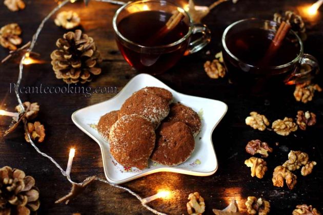 Горіхово-шоколадне печиво на білках