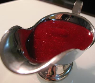 Aromatic cranberry sauce 
