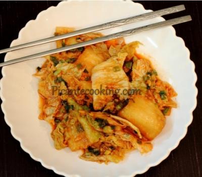 Kimchi z kapusty pekińskiej 
