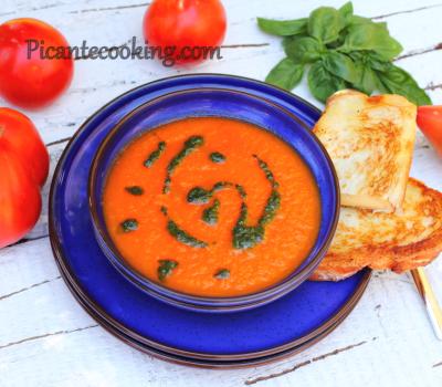 Amerykańska zupa pomidorowa