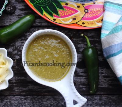 Meksykański zielony sos (hisz. Salsa verde)
