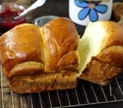 Mleczny chleb Hokkaido