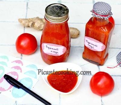 Пікантний томатний соус з імбиром та спеціями