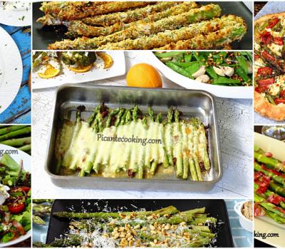 20 przepisów na przygotowanie szparagów od Picante Cooking