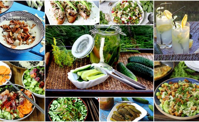 20 рецептів з огірками від Picante Cooking