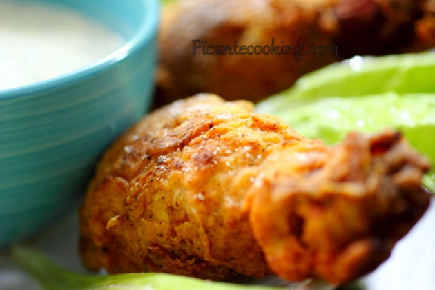 Kurczak w panierce z maślanką (ang. Buttermilk fired chicken) - 1