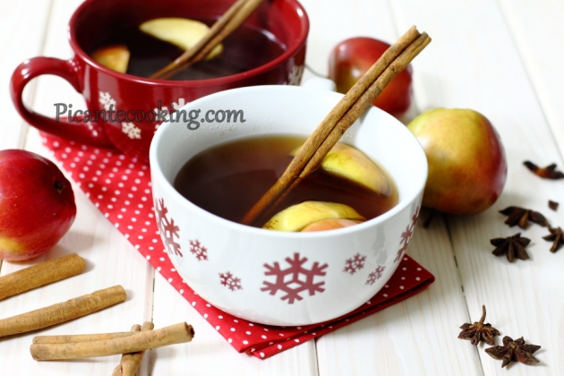 Zimowy gorący sok jabłkowy - 4