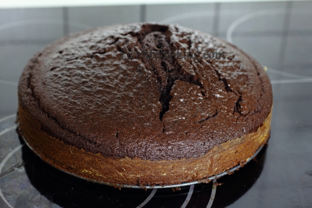Зимовий шоколадний торт на темному пиві - 9