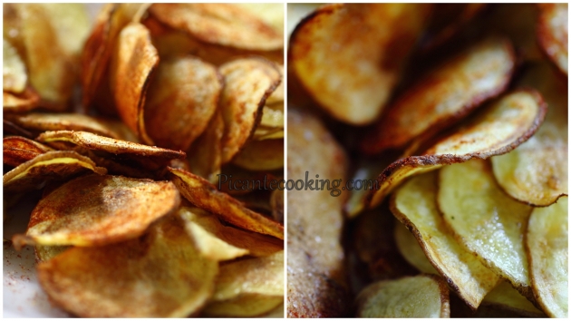 Domowe chipsy ziemniaczane z piekarnika - 5