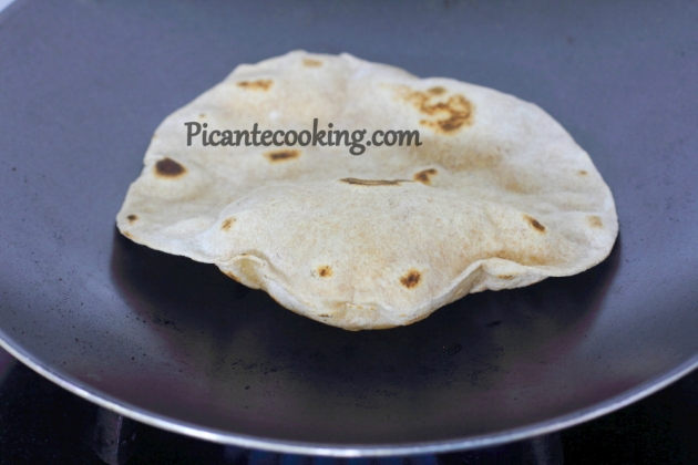 Indyjskie płaskie chlebki chapati - 6