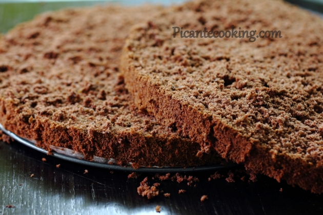 Tort czekoladowo – malinowy - 3