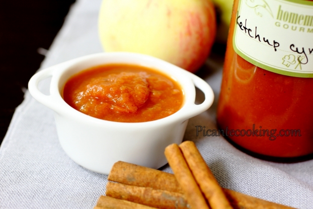 Ketchup z jabłkami i cynamonem - 7