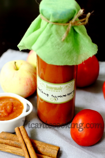 Ketchup z jabłkami i cynamonem - 6