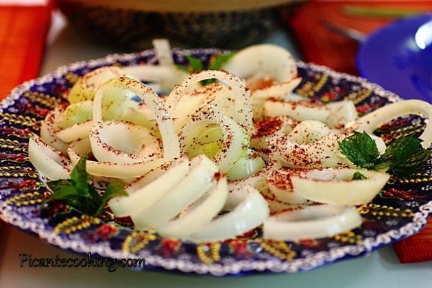 Баранячі реберця з овочами і кускусом в туніському стилі - 10