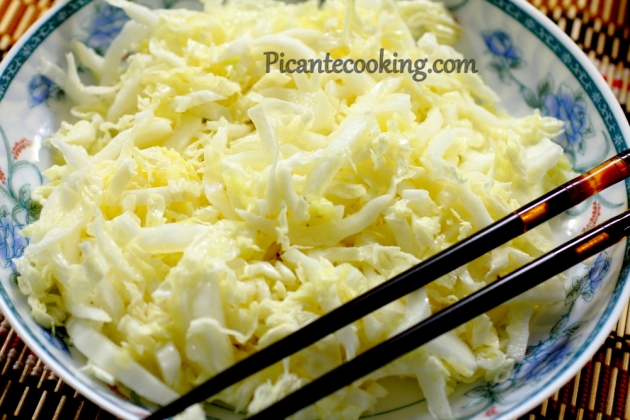 Салат з пекінської капусти в китайському стилі - 3