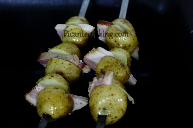 Ziemniaki z boczkiem z grilla - 4