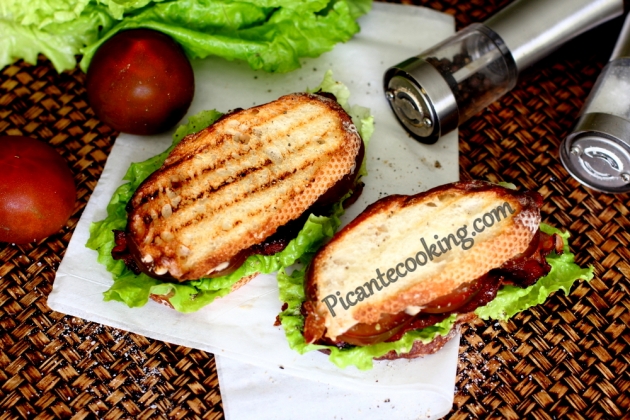 Sandwich z boczkiem, sałatą i pomidorem (BLT) - 9