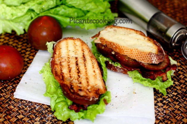 Sandwich z boczkiem, sałatą i pomidorem (BLT) - 8
