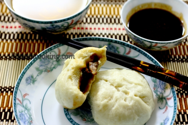 Китайські парові булочки зі свининою (Char Siu bao) - 2