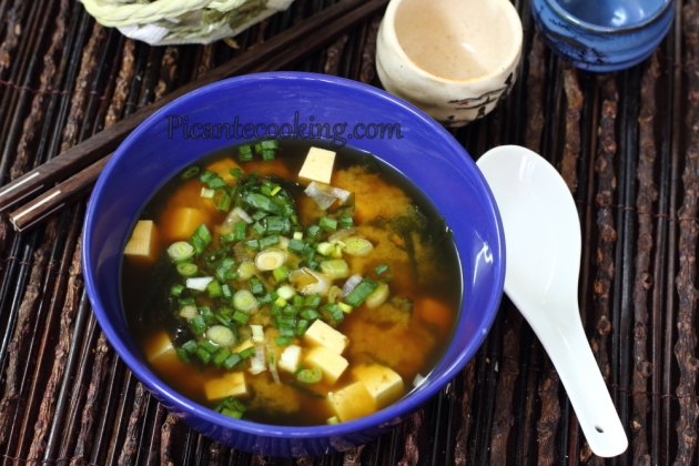 Місо-суп з тофу та вакаме - 11