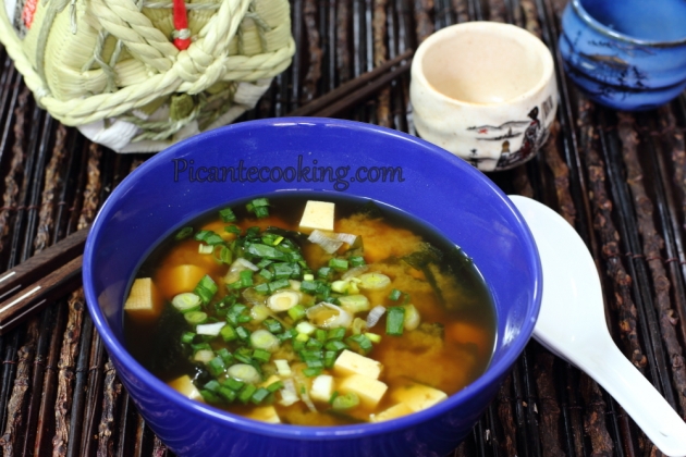 Zupa miso z tofu i wakame - 13