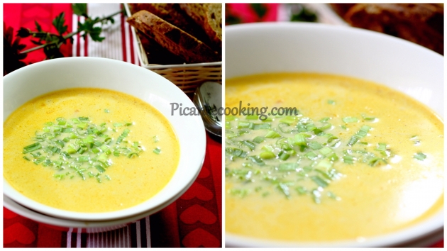 Картопляний суп з коріандром і ковбасками - 6