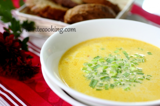 Картопляний суп з коріандром і ковбасками - 7