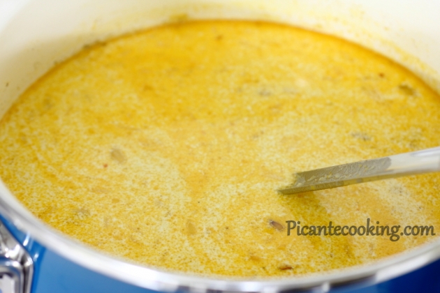 Картопляний суп з коріандром і ковбасками - 5