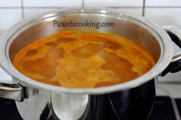 Pikantna zupa z baraniny z soczewicą  - 7