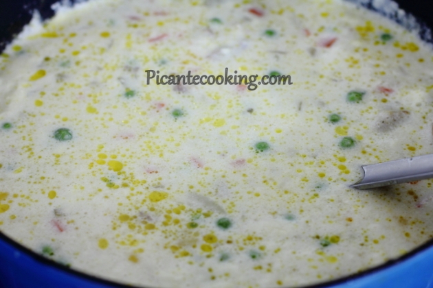 Кремовий курячий суп з кльоцками (Cream of Chicken Soup) - 8