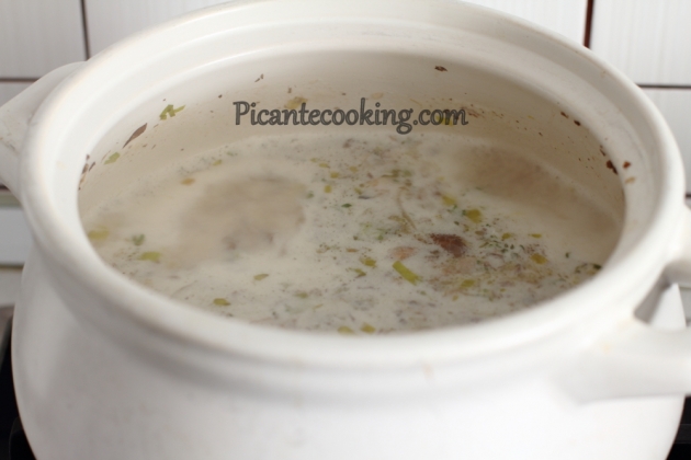 Zupa krem z pieczarek - 4