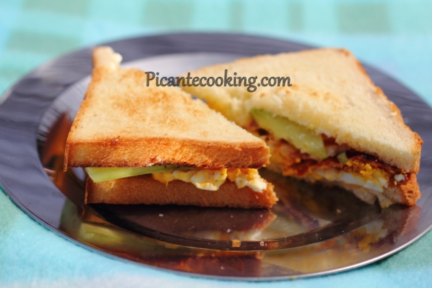 Яєчні сендвічі для пікніка або до сніданку - 1
